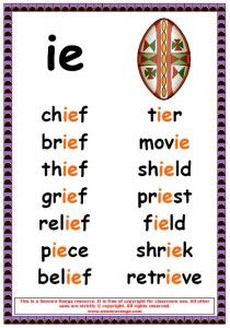 a poster with the words ie and their names in different font styles, including an egg