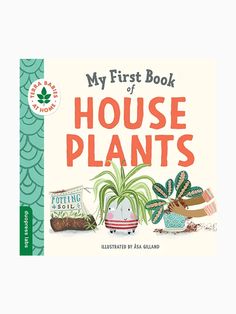 My First Book of Houseplants Baby-Kids : Nursery : Books : Toys : Learning Sourcebooks Board Books For Babies, Neutral Baby Gifts, Gender Neutral Baby Gifts, House Plant Pots, Lucky Bamboo, Iron Plant, New Board, Baby Gift Box, The Natural World