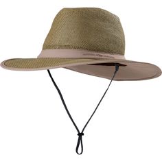 Be sure to put on the Outdoor Designs Papyrus Brim Sun Hat before you leave the chalet. It's going to be another hot one in the mountains, and this UPF-30-rated straw hat helps keep you comfortable as you trek up the trail. A TransAction headband helps wick moisture away from your brow, while a removable chin cord comes in handy when the mountain wind whips fiercely around. Hiking Hats For Women, Hiking Hats, Hiking Hat, Mens Outdoor Clothing, Straw Sun Hat, Outdoor Research, Rugged Style, Hiking Women, Outfits With Hats