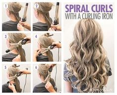 Hair Curling Techniques, Hair Curling Tools, Ribbon Curls, Different Types Of Curls, Curl Your Hair, Curls For Long Hair, Long Face Hairstyles, Face Shape Hairstyles