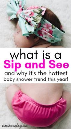 what is a sip and see and why it's the hotest baby shower trend this year