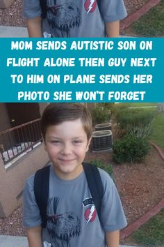 In a world where kindness often seems in short supply, a heartwarming tale of compassion and understanding unfolds in the skies.Alexa Bjornson was more than a little anxious when she sent her 7-year-old son, Landon, on a solo flight to visit his dad in Portland, Oregon. Easy Cleaning Hacks, Crazy Mom, Man Photo, Happy Moments, Color Of Life, Portland Oregon