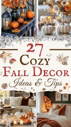 cozy fall decor ideas and tips