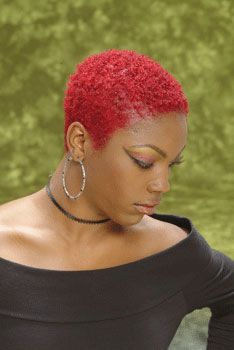 Red Twa Natural Hair, Hairstyle With Color, Red Twa, Barber Cut, Shaved Design, Curly Fro, Short Shaved Hairstyles