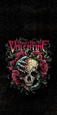 Bullet For My Valentine Poster, Bullet For My Valentine Wallpapers, Classic Rock Aesthetic, Nirvana Art, Valentines Wallpaper Iphone, God Of Wars, Valentine Poster, Rock Poster Art, Rock N Roll Art