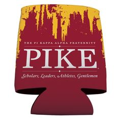 Pi Kappa Alpha Can Cooler Set of 12 - Grunge FREE SHIPPING Pi Kappa Alpha, Beverage Coolers, Alpha Fraternity, Grunge Design, Greek House, Bottle Sleeves, The Talk, Design Set, Can Cooler