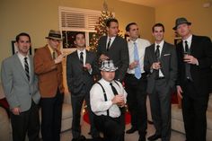 Mad Men "Guys" costumes Gatsby Party, Mens Costumes, Mad Men, Holiday Parties, Christmas Party, Vintage Christmas