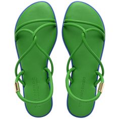 Green Una Manga Sandals Fun Color Palette, Flat Slippers Sandals, Kids Clogs, Printed Flip Flops, Kids Flip Flops, Classy Shoes, Lounge Design, Baby Sandals, Disney Shop