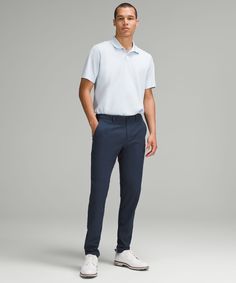 From first swing to the final round, these golf pants are at the top of their game. Integrated ventilation and stretch fabric deliver comfort that lasts on and off the course. Designed for Golf. Streamlined fit that skims glutes and thighs. Stretch elastic panels on the waistband. Ventilated gusset. Secure back pockets fit your phone and score cards. Small drop-in pocket on the right-hand side for golf tees. Flip up the cuffs to reveal reflective details. Dual Pouch Wristlet, The Abc, Golf Tees, Short Coat Jackets, Tank Top Dress, Dress Bra, Golf Pants, Jogger Shorts, Mens Trousers