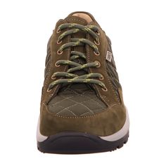 Step into comfort and style with the Finn Comfort Tessin Women's Sneaker, meticulously crafted in Germany. These olive nubuck leather sneakers are perfect for young adults seeking both functionality and fashion. Featuring a quilted textile design, these shoes bring a trendy yet classic appeal to any outfit.  Key Benefits:   Orthopedic Support:  Designed with a removable cork footbed covered in smooth leather, catering to the natural shape of a strong foot and suitable for custom orthotics.   Breathable Material:  The genuine leather interior ensures a breathable environment, keeping your feet cool and comfortable all day.   Durable and Slip-resistant:  Equipped with a robust rubber outsole with a shock absorber, these sneakers offer stability and cushioned comfort, ideal for extended wear Green Slip-on Walking Shoes For Outdoor, Green Leather Lace-up Walking Shoes, Green Lace-up Walking Shoes With Ortholite Insole, Green Walking Shoes With Round Toe, Green Slip-on Walking Shoes With Rubber Sole, Green Leather Low-top Walking Shoes, Sporty Green Leather Walking Shoes, Olive Leather Sneakers With Round Toe, Green Slip-on Synthetic Walking Shoes