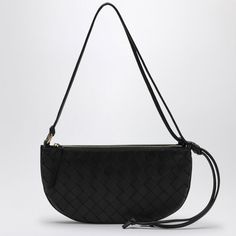 Black Leather Double Purse From Bottega Veneta Featuring Intrecciato Work, An Adjustable Shoulder Strap, A Zip Fastening, Three Internal Card Slots, A Flat Clutch With Magnetic Closure, A Suede Interior And Brass Hardware. Size Type: Standard Sku: 2fs-796354vcpp1/P-Bv-1019 Welcome To The Official Luosophy Poshmark Closet! Luosophy Is A Luxury Brand Reselling Company Founded In San Diego, Ca From 2016. All Our Products Are Imported From Italy And Sold In The Usa. We Do Our Best To Provide High Fa Grey Bag, Balenciaga Black, Jeans Bag, Black Braids, Louis Vuitton Shoulder Bag, Medium Bags, Small Leather Goods, Brass Hardware, Soft Black