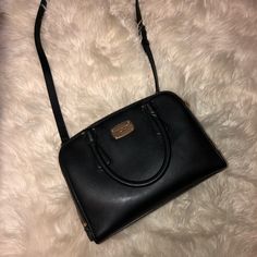 Black Crossbody Michael Kors With Many Pockets And Different Compartments Only Used Once Has A Lot Of Room And Is A Great Everyday Purse Feel Free To Ask Questions And Make Reasonable Offers :) Michael Kors Bag Black, Everyday Purse, Convertible Crossbody Bag, Tan Bag, Mk Purse, Michael Kors Crossbody Bag, Convertible Bags, Michael Kors Crossbody, Bags Black