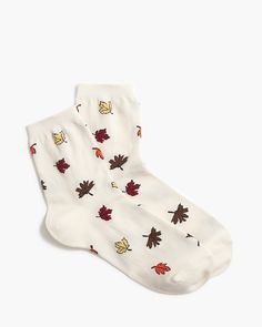 Fall Socks, Fall Suit, Embroidered Socks, Halloween Socks, Fuzzy Socks, Socks For Women, Cute Socks, Maternity Shops, Patterned Socks