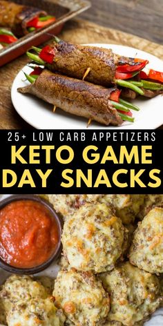 low carb appetizers keto game day snacks