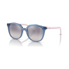 in stock Playful Blue Sunglasses For Spring, Casual Light Blue Sunglasses With Uv Protection, Casual Light Blue Sunglasses, Blue Glass Sunglasses With Uva Protection, Casual Light Blue Tinted Sunglasses, Casual Light Blue Sunglasses With Mirrored Lenses, Blue Sunglasses With Gradient Lenses For Sports, Playful Blue Sunglasses With Uv Protection, Modern Blue Sunglasses With Mirrored Lenses