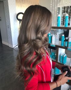 Medium Balayage, Brunette Hair Color Ideas, Ashy Brown, Blonde Babylights, Blonde Ideas, Baylage Hair, Balayage Blonde, Aesthetic Light