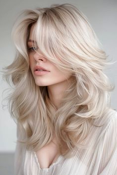 46+ Creative Ash Blonde Hair Ideas for a Daring New You Ash Blonde Hair Ideas, Hair Ideas For Medium, Dyed Hair Ideas, Blond Hairs, Styling Short Hair, Ash Blonde Hair Color, Style For Long Hair, Ash Blonde Bob, Medium Shaggy Hairstyles