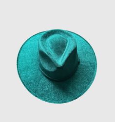 Size Medium with elastic band to fit most sizes Made in Mexico Chapeau Cowboy, Cowgirl Hat, Cowgirl Hats, Bluish Green, Cowboy Hat, Hat Making, Tear Drop, Elastic Band, Fedora