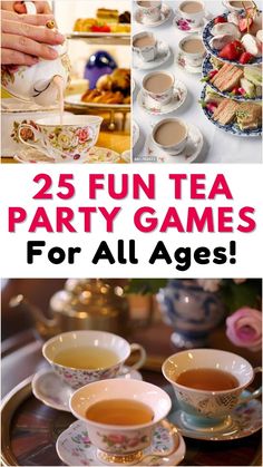 25 fun tea party games for all ages