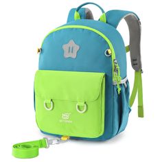 PRICES MAY VARY. Spacious and Muiti-Compartment: This kids travel backpack measures 13.8 * 9.8 * 5.9 inches and weighs a mere 0.81 pounds. The front pocket, with its convenient hook and loop fastener closure, allows easy access for little ones. The main compartment boasts smooth zippers and opens wide, revealing 3 inner compartments to neatly organize everyday essentials like clothes, toys and books. The 2 side pockets stand 6.3 inches tall and can accommodate water bottles up to 3.8 inches in d Portable Backpack For Back To School And Outdoor, Portable Backpack For Outdoor And Back To School, Portable Backpack For Back To School And Outdoor Activities, Blue Backpack For Adventure And Back To School, Blue Backpack For Back To School Adventure, Green Backpack For Hiking And Back To School, Multicolor Backpack For End Of School Year Outdoor Activities, Green Backpack For Outdoor Activities And Back To School, Clothes Toys