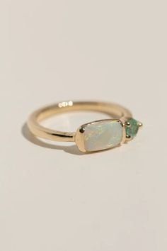 Ionia Ring – Dear Survivor Green Opal Ring In 14k Gold, Green Opal Oval Ring In 14k Gold, Fine Jewelry Green Opal Ring, Green Oval Opal Ring With Bezel Setting, Green Opal Birthstone Ring In 14k Gold, Fine Jewelry Green Opal Birthstone Ring, Green Opal Ring For Anniversary, Unique Green Opal Gemstone Ring, Green Opal Birthstone Jewelry