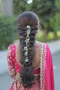 Braid Hairstyle Wedding, Western Hairstyles, Loose Braid Hairstyles, Hairband Hairstyle, Pony Hairstyles, Hairstyle Wedding