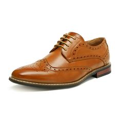 Bruno Marc Mens Fashion Classic Modern Lace Up Us 6.5-15 Brogue Oxford Shoes Prince-3 Brown Size 11 Taking style inspiration from what's hitting the runways to the latest street style, we aim to create the most covetable, comfortable, and stylish footwear designs. Gender: male.  Age Group: adult. Shoe Box Packaging, Wide Dress, Oxford Shoes Style, Wingtip Oxford Shoes, Back To School Shoes, Mens Fashion Classic, Oxford Dress Shoes, Oxford Shoes Men, Wingtip Oxford