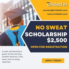 a flyer for a college graduation