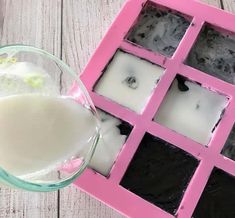 DIY Peppermint & Charcoal Soap Acne Soap