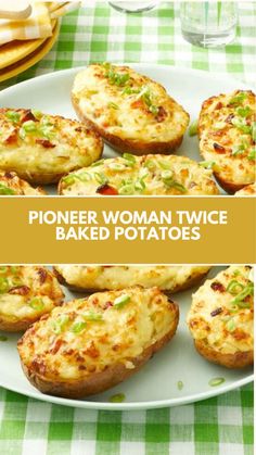 This delicious Pioneer Woman Twice Baked Potatoes recipe is a creamy and cheesy side dish that’s both quick and easy to make. With crispy potato skins and a flavorful filling of bacon, sour cream, and cheddar, it’s a perfect comfort food. You can easily customize with your favorite ingredients! Ree Drummond Twice Baked Potatoes, Pioneer Woman Twice Baked Casserole, Twice Baked Potatoes To Freeze, Ultimate Twice Baked Potatoes, Twice Baked Potato Recipes Easy, Cheesy Twice Baked Potatoes, How To Make Twice Baked Potatoes, Thrice Baked Potatoes, Twice Baked Potatoes No Bacon