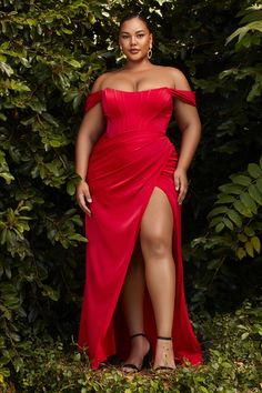 Plus Size Corset Satin Gown by Cinderella Divine 7484C – ABC Fashion Satin Fitted Dress, Dress With Corset Back, Corset Plus Size, Soft Romance, Dress With Corset, Classy Dresses, Cinderella Divine, Plus Size Corset, Corset Bodice