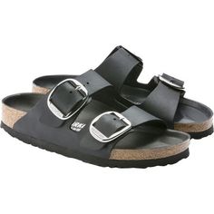 It feels like a luxurious vacation every time we slip on the Birkenstock Arizona Big Buckle Leather Sandal. This particular version of Birkenstock's legendary sandal is crafted from oiled nubuck leather for smooth-wearing sophistication, and features a large, elegant buckle to bring us a bold yet minimalist look. Leather Slip-on Slides With Buckle Closure, Classic Slide Footbed Sandals For Beach, Classic Leather Slip-on Footbed Sandals, Classic Beach Slides With Buckle Closure, Leather Footbed Sandals With Buckle Closure, Outdoor Slip-on Footbed Sandals With Buckle Closure, Outdoor Footbed Slip-on Sandals With Buckle Closure, Outdoor Footbed Sandals With Buckle Closure, Outdoor Suede Sandals With Leather Footbed