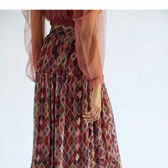 Questions? Leave A Comment Below! Multicolor Long Skirt For Fall, Multicolor Fall Skirt, Fall Multicolor Skirt, High Waist Multicolor Maxi Skirt, Multicolor High Waist Maxi Skirt, Multicolor Flared Maxi Skirt For Fall, Multicolor Flared Skirt For Fall, Flowy Multicolor Skirt For Fall, Multicolor Maxi Skirt For Fall With Relaxed Fit