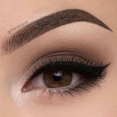 Machiaj Smokey Eyes, Mekap Mata, Neutral Eyes, Smink Inspiration, Beauty Make-up, Makijaż Smokey Eye, Trik Fotografi, Makeup Designs, Smokey Eye Makeup