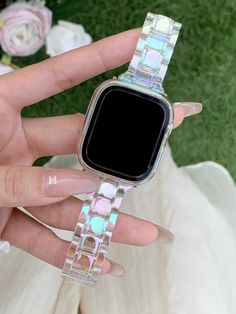 White Watches Women, Watch Aesthetic, Pretty Watches, Watch Cases, Watch Belt, White Watch, Girls Watches, Smart Watches, Wearable Technology