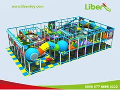 an indoor play area for children