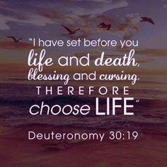 Deut 30:19 Affirmation Board, Favorite Bible Verses, Good Good Father, Verse Quotes, Bible Verses Quotes, Book Of Life, Names Of Jesus, Faith Quotes