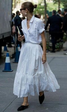 Summer Fashion Week, Rock Outfit, Black Women Fashion, Looks Style, White Outfits, Mode Inspiration, Street Styles, Fashion Week Spring