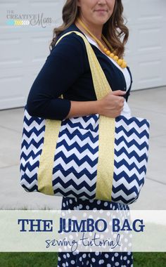 the jumbo bag sewing pattern is easy to sew and great for beginners