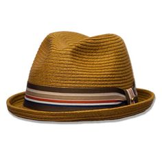 Saint Martin | Sewn Paper Short Brim Fedora | Hats Unlimited Sewn Paper, Trilby Fedora, Profile Classic, Upf Clothing, Black Cowboy Hat, Outback Hat, Black Cowboys, Mens Hats Fashion, Plain Canvas