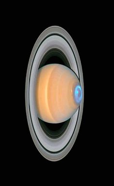 saturn as seen from the hubpler