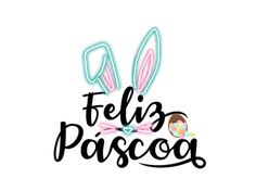 the word feli's passoq written in black ink with bunny ears