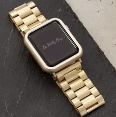 gold metal strap, 40mm Apple Hacks, Material Gworl, Chain Watch, Gold Apple Watch, Fresh Salad, Timex Watches, Gold Apple, Fall 24, Gold Face