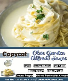 a flyer for an artisan sauce called copycat, with pasta and cheese on it