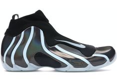 Check out the Nike Air Flightposite 1 Black Topaz Mist available on StockX Nike Flightposite, Sneakers Sketch, Jordan 1 Outfit, Jordan Shoes Retro, Fresh Sneakers, Cute Sneakers, Basketball Sneakers