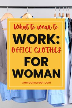 WHAT TO WEAR TO WORK:OFFICE CLOTHES FOR WOMEN Outfits For The Office, Short Comment, Appropriate Outfits, What To Wear To Work, Career Ideas, Dress For Work, Etsy Seo, Office Outfits Women, Dress Appropriately