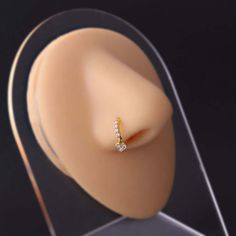 Buying Option:- $6.88 for Single Piece ----------- DESCRIPTIONS ------------ Color: Silver/ Gold- Patterns: #1-12- Gauge: 20G (0.8 - 0.9mm)- Diameter: 8mm- Materials:18K Gold Plating, CZ, Copper- SKU: HSPJ670 ----------- MIX MATCH PURCHASE -----------We do offer mix-match purchases for different listings at the same price, please provide your desired SKU & pattern in the personalization column. Minimalist Piercings, Moon Nose Ring, Star Nose Ring, Heart Nose Ring, Flower Nose Ring, Diy Rings Tutorial, Hoop Nose Rings, Mismatched Earrings Studs, Rings Tutorial