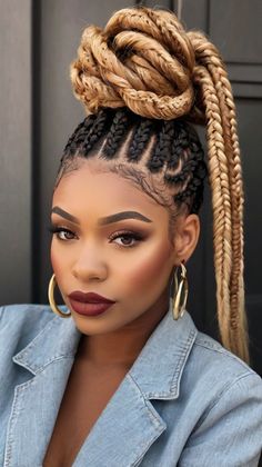 hairstyles to do with goddess box braids Brides With Braids, Goddess Box Braids, Black Brides, Black Bride, Natural Hair Color, Braids Hairstyles, Style At Home, Box Braids, Low Maintenance