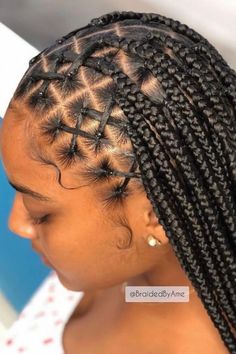 Cross Knotless Braids, Criss Cross Knotless Braids, Glamour Hairstyles, Braids And Twists, Gorgeous Braids, Twisted Hair