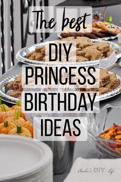 the best diy princess birthday ideas and tips for making them look like desserts